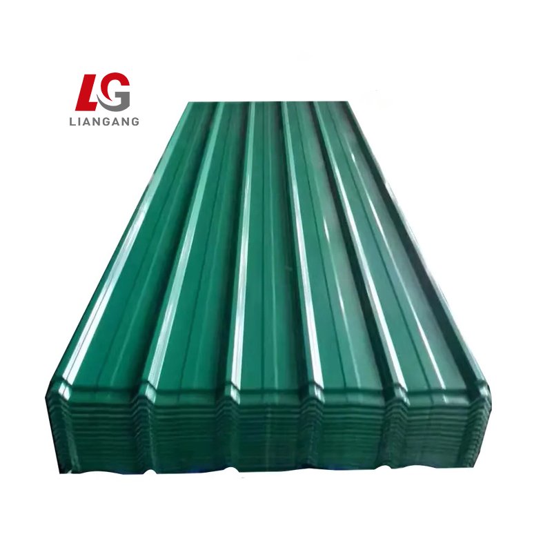 Factory direct supply corrugated color coated galvanized ppgi sheet prepainted galvanized corrugated steel sheet price