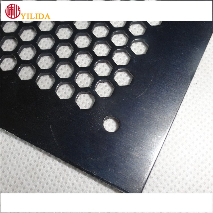 Loudspeaker Grille Honeycomb Pattern Hexagonal Perforated Metal