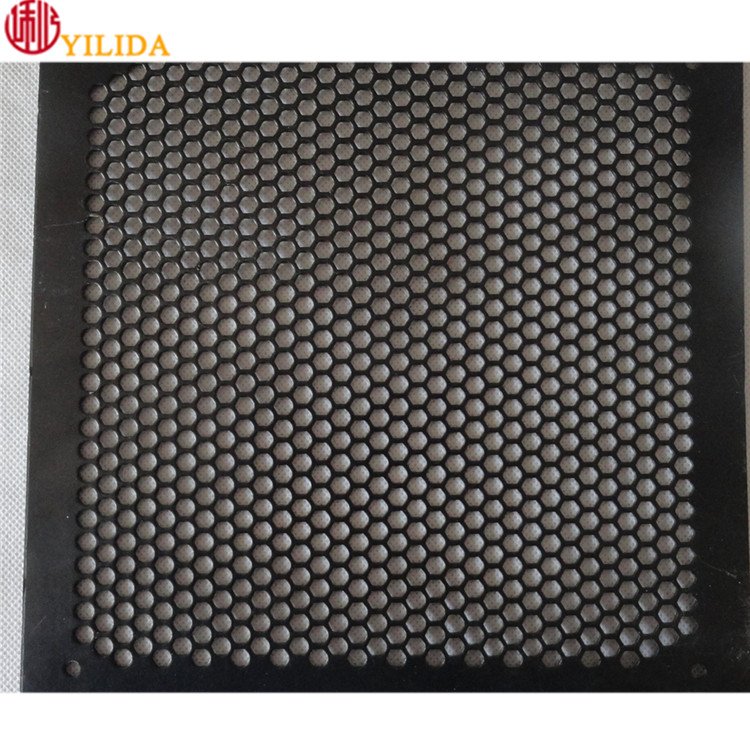Loudspeaker Grille Honeycomb Pattern Hexagonal Perforated Metal