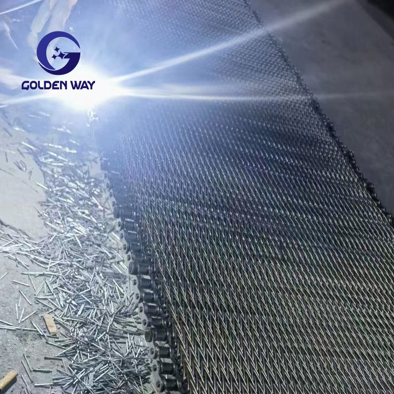 Economical honeycomb stainless steel conveyor wire mesh belt for conveyor