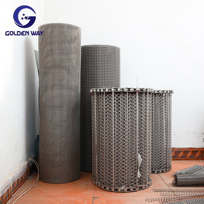 Economical honeycomb stainless steel conveyor wire mesh belt for conveyor
