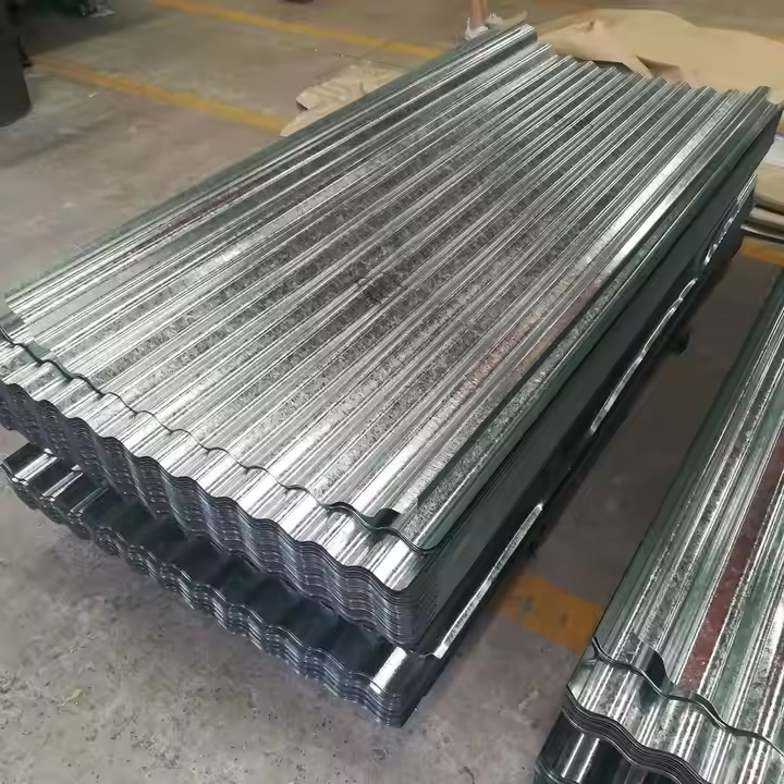 Corrugated Tiles Roofing Sheet Zinc Coated Galvanized Steel Sheets