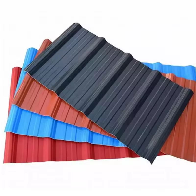 Customized Thickness Cheap Color Coated Corrugated Steel Roofing Sheet Z41-Z60 3mm Corrugated Steel Sheet