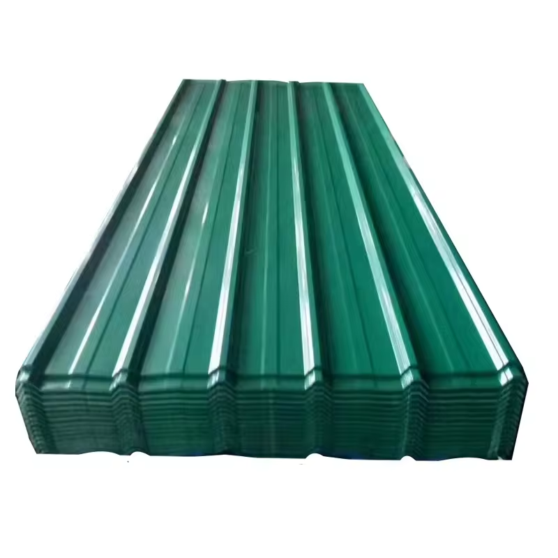 Customized Thickness Cheap Color Coated Corrugated Steel Roofing Sheet Z41-Z60 3mm Corrugated Steel Sheet