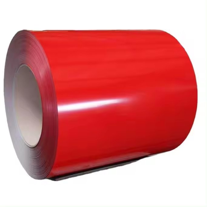 factory direct high quality PE PVDF ppgl color coated zinc iron roll prepainted galvanized steel ppgi coil for roofing sheet