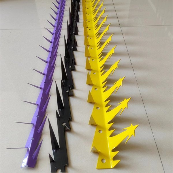 Cheap Price Decorative Galvanized Anti Theft Security Stainless Steel Metal Sharp Razor Wall Spike For Fence Top Home Protection