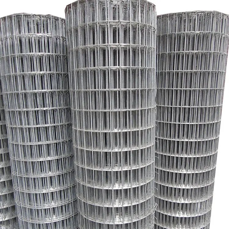 Wholesale 12 gauge galvanized welded wire mesh and PVC coated welded wire mesh with good quality low price
