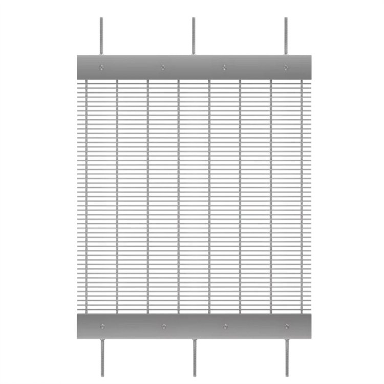 metal Decorative wire mesh/metal decorative screen/Flat Single Crimp Decorative Wire Grille