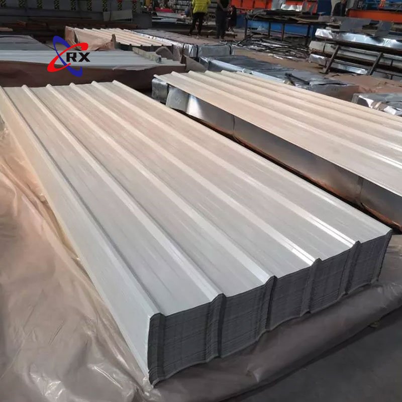 Low Price Zinc Corrugated Sheet Color Coated Galvanized Corrugated Steel Sheet Coil Roofing Plate