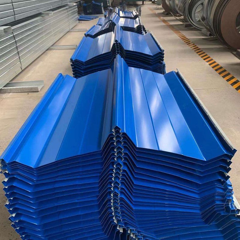 Factory supply high quality Z30-275g roofing metal sheet Galvanized Steel Corrugated Roofing Sheet corrugated steel plate