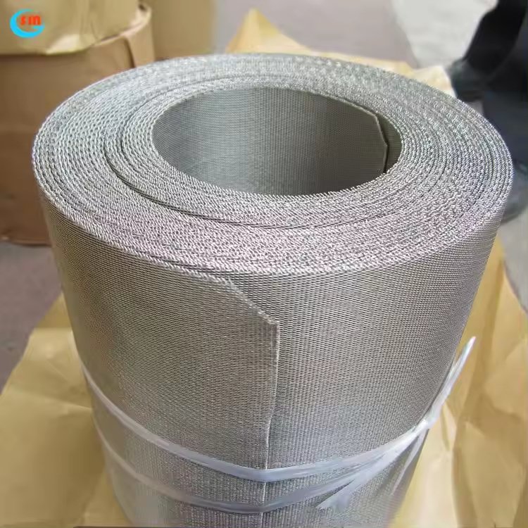 SS304 316 stainless steel square hole metal dutch weave mining sieving screen filter wire mesh
