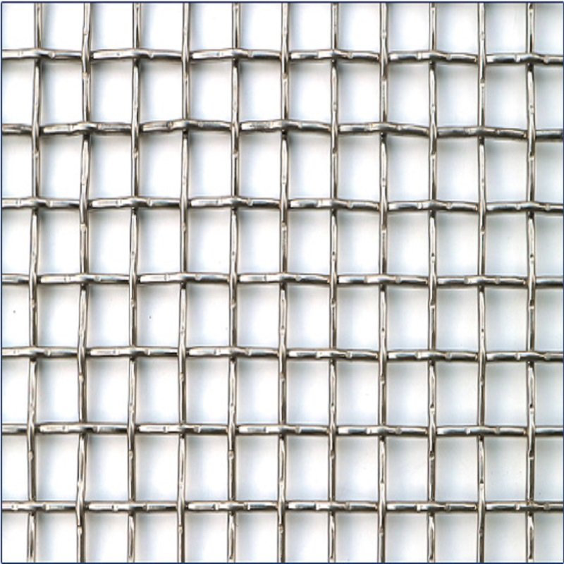 High Quality 201/304/316/316L Stainless Steel Wire Mesh Ore Screen Mesh Crimped Wire Mesh