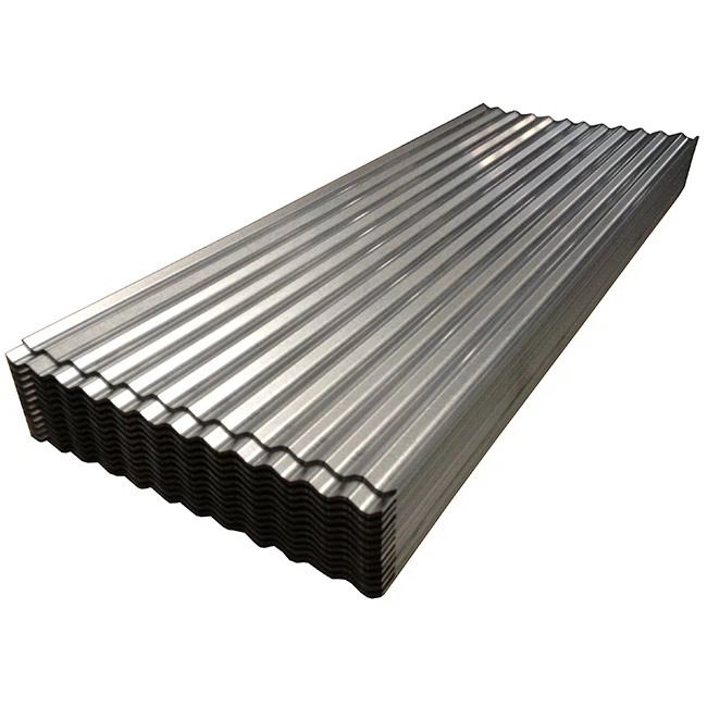 Factory Wholesale Galvanized Zinc Coated Corrugated Prepainted Stainless Steel Roof Sheet