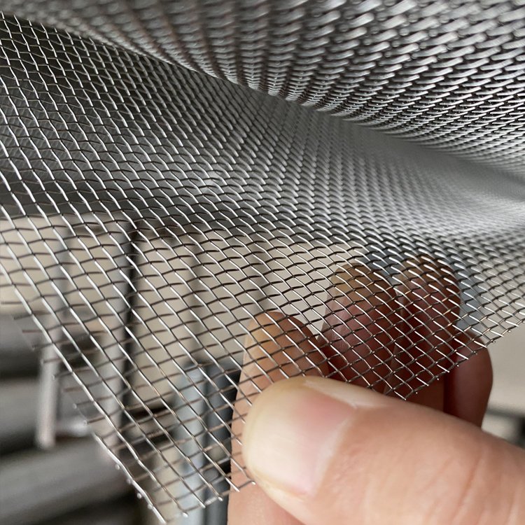 Wire Rope Net Mesh Stainless Steel Woven 304 316 Ultra Fine 1 2 4 5 10 Micron 304 316 Stainless Steel Metal Wire Cloth Silver