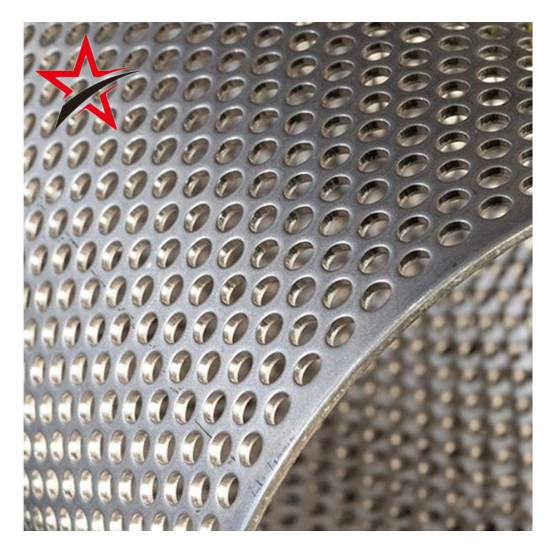 Wholesale Customized 304/316 Stainless Steel Perforated Metal Mesh Hole Aluminum Punching Processing Service Construction