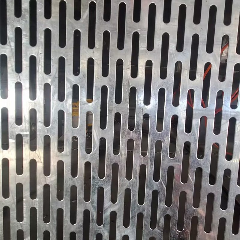 Wholesale Customized 304/316 Stainless Steel Perforated Metal Mesh Hole Aluminum Punching Processing Service Construction