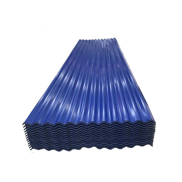 Hot selling Roof Sheet Zinc Coated Galvanized Metal Corrugated Metal Roofing Sheet Pre-Painted Color coated