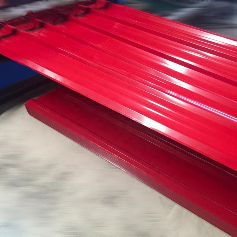 color coat zinc roof sheets steel tile 0 75mm ppgi prepainted corrugated steel sheet