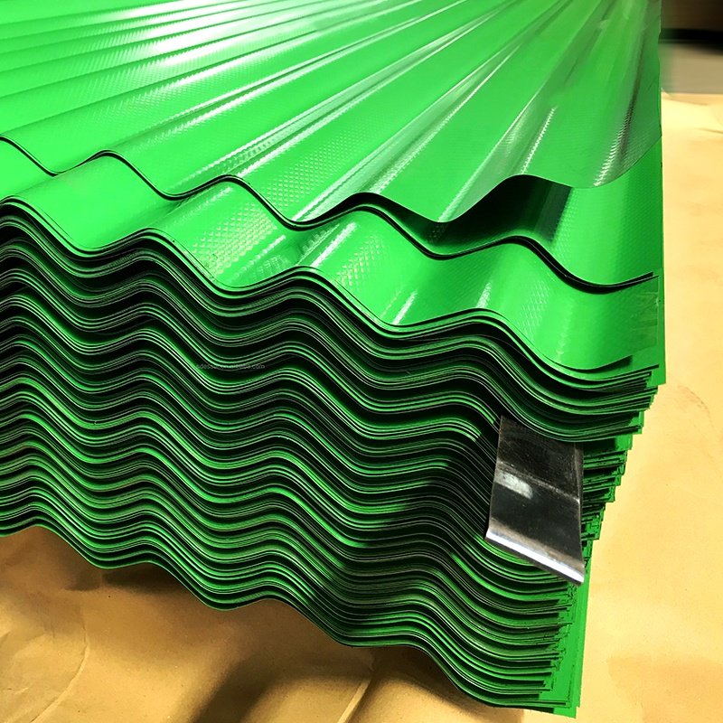 color coat zinc roof sheets steel tile 0 75mm ppgi prepainted corrugated steel sheet
