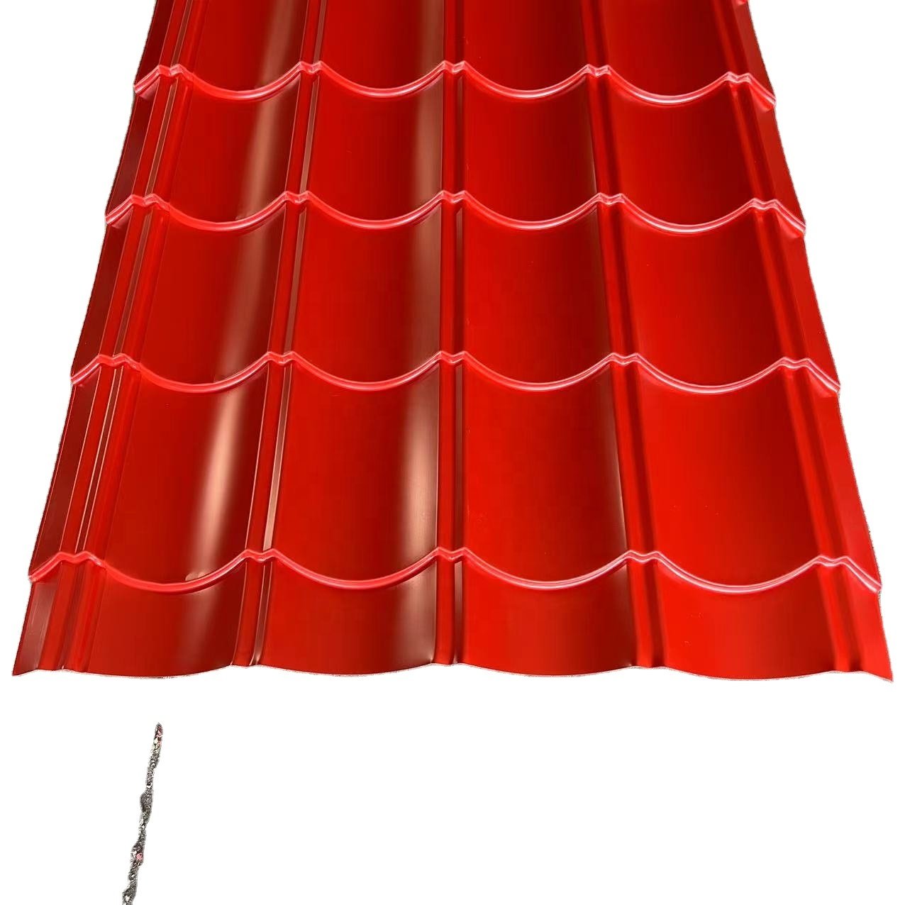 Galvanized colour coated corrugated steel roofing sheet