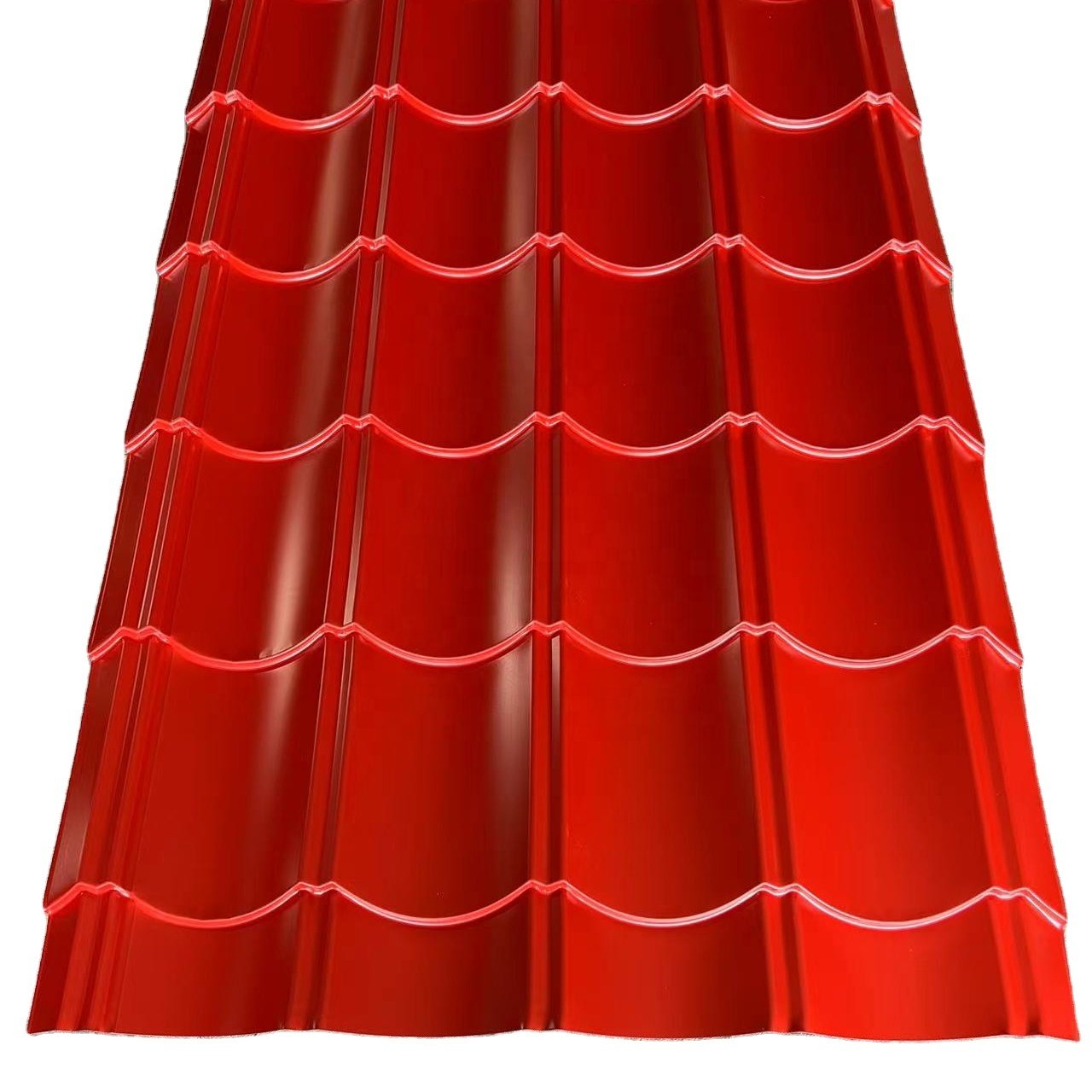 Galvanized colour coated corrugated steel roofing sheet