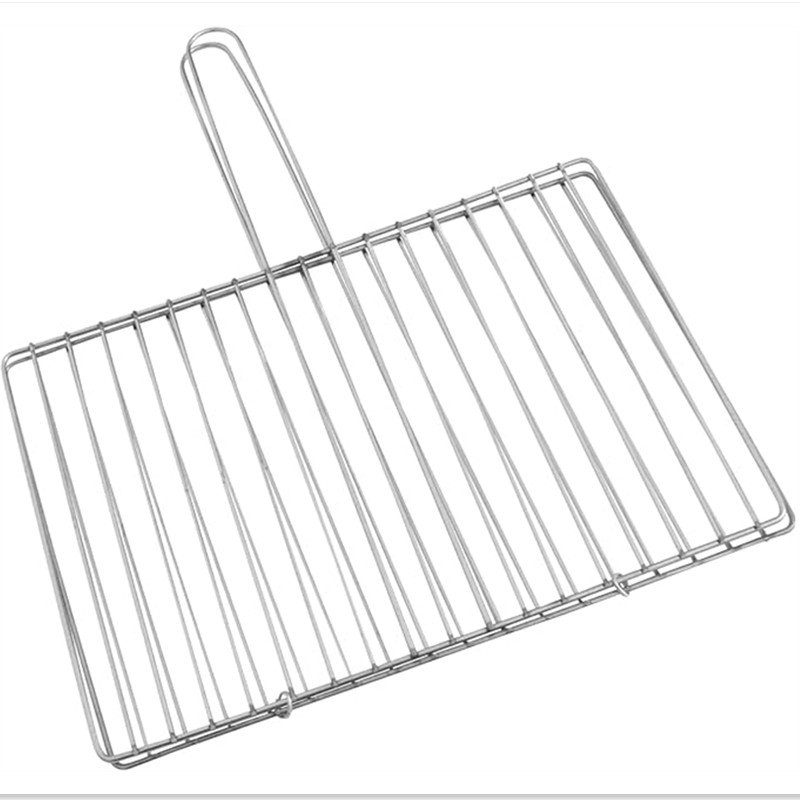 stainless steel Baking Net steel Baking mesh mats Barbecue Grill net Steel Cross Wire for Outdoor Picnic