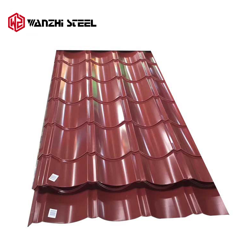 30 gauge tata green blue color coated wine red zinc galvanized colored metal roofing steel iron sheets panel roll
