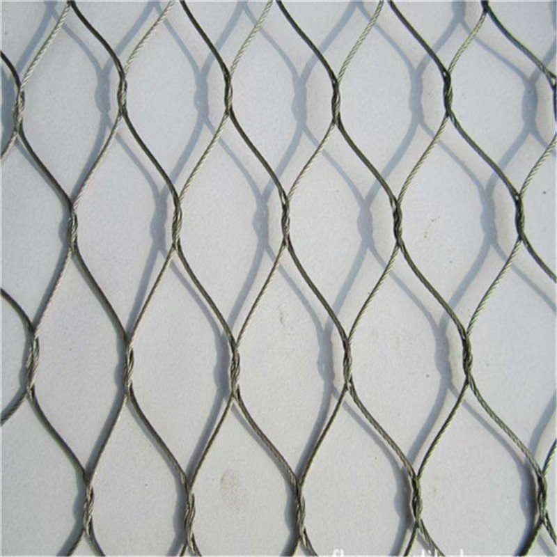 Galvanized Stainless Steel Wire Net Aluminum Artificially Woven Anti-Fall Mesh Welding Processing Service