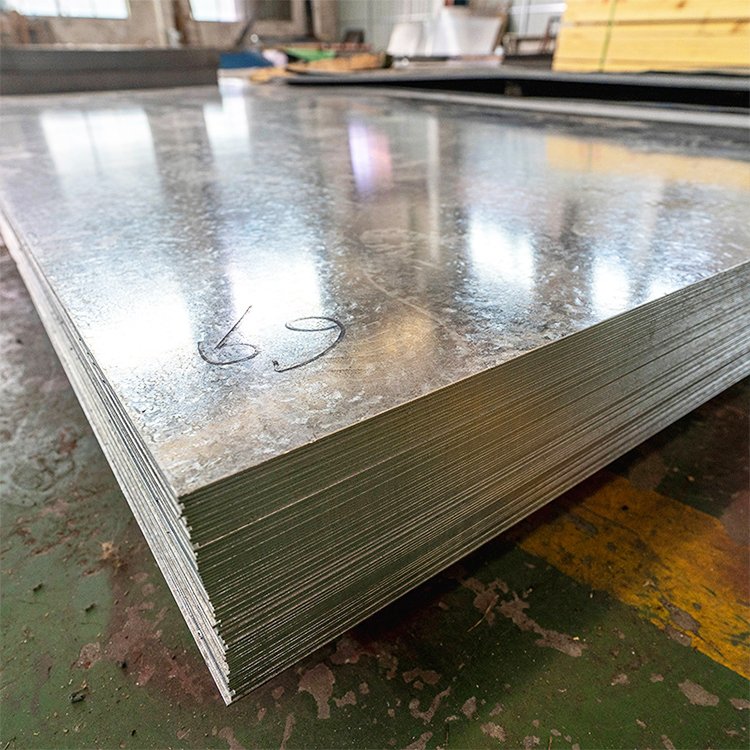 China Metal Z275 Galvanized Sheet 2.0mm Thick Steel Plate 2.0mmx1250X2500 Zinc Coated Steel Sheet for manufacturing