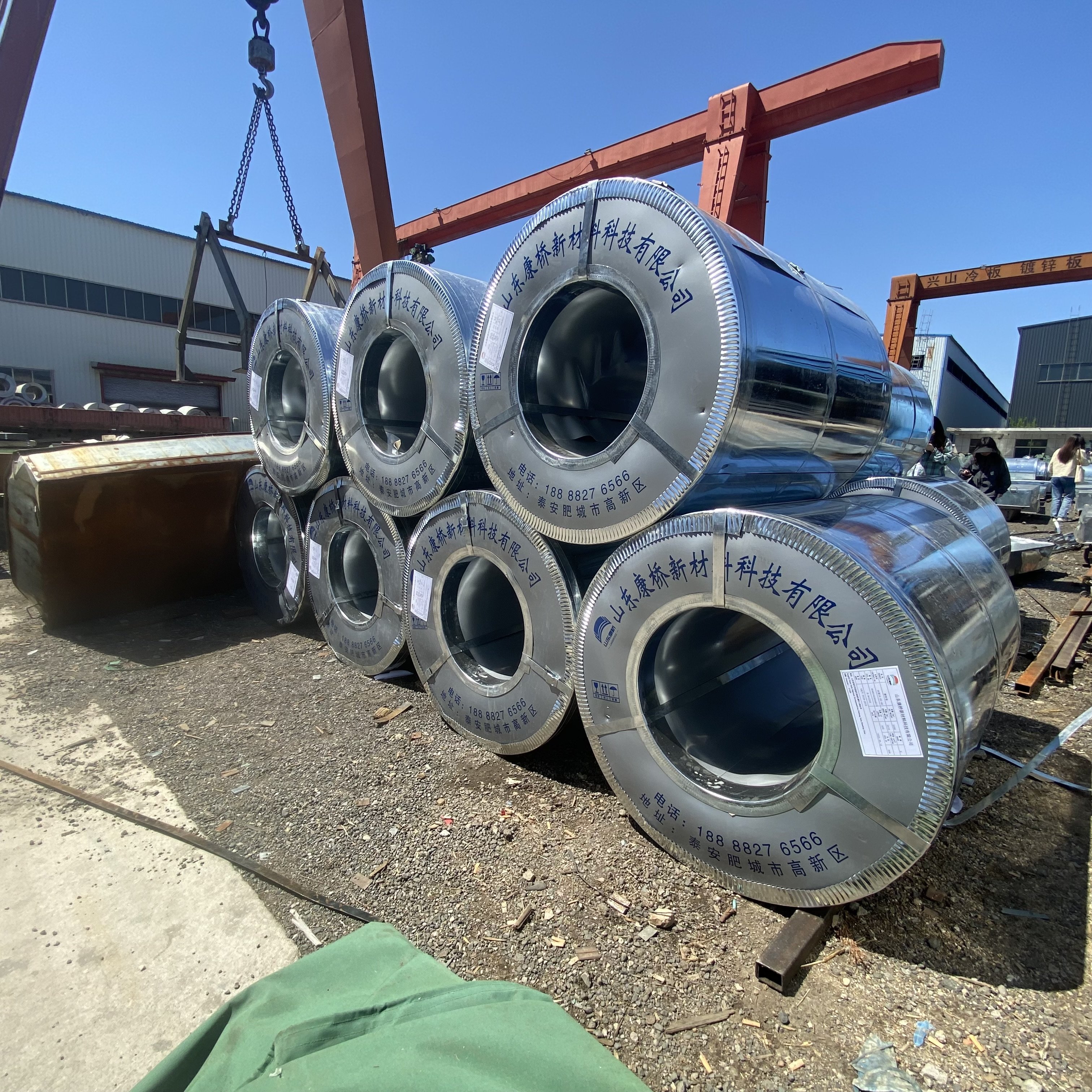 ASTM A792/A653 GI DX51D 0.2mm 0.4mm 0.5mm Steel coils sheet price Galvanized Steel Sheet Coil Hot Dip Galvanized Steel Coil SGCC