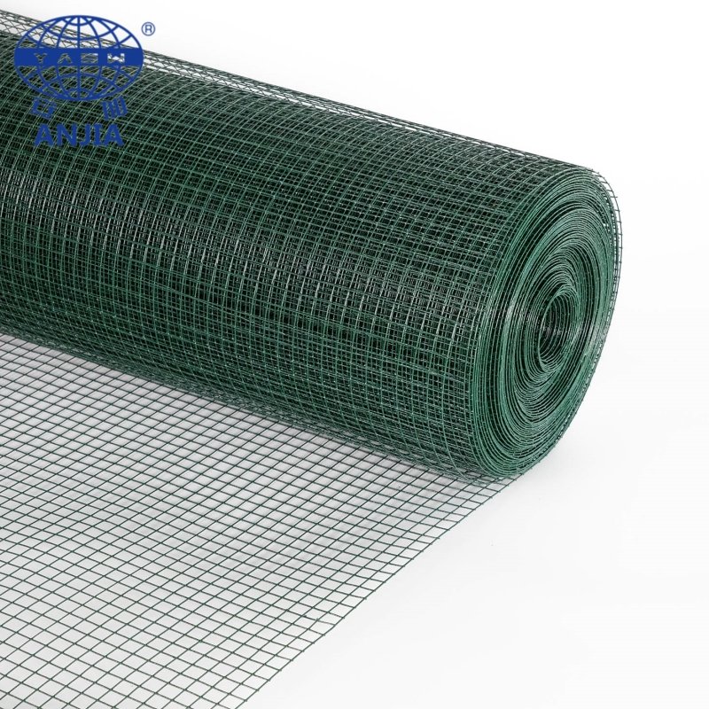 High Quality 2x4 4x4 Green PVC Coated Chicken Rabbit Wire Welded Mesh Fence For Garden Fencing Guard