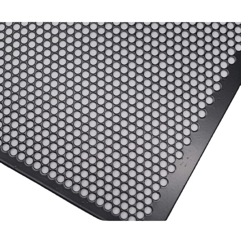 Sheet Multiform Perforated Metal PVC Coated Metal Screen for Sound Box Mesh Screen Wall Shelf 14 Gauge Screen Mesh Round CN;HEB