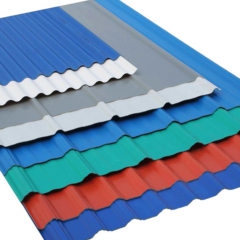 High quality wholesale 1100 1050 1060 3003 5052 22 Gauge Ppgl Color Corrugated Steel Zinc Galvanized Aluminum Roof Sheet