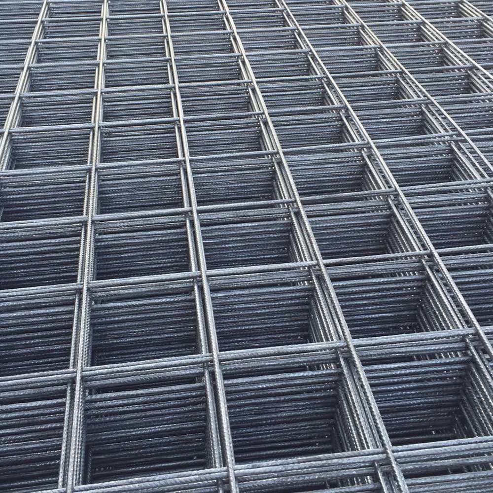 Popular Recommend black wire welded construction steel wire mesh panels for building