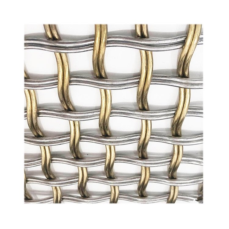 Decorative Metal Architectural Woven Wire Mesh