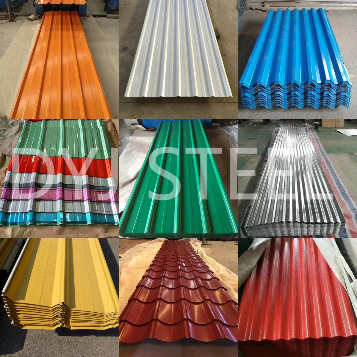 Galvanized Corrugated Sheet Roofing Sheet Roofing Plate For Building Material