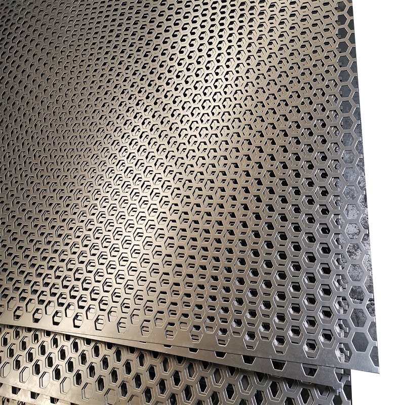High Quality Pedal Metal Product Hexagonal Perforated Steel Wire Mesh Diamond Galvanized Stainless Steel Aluminum Bending