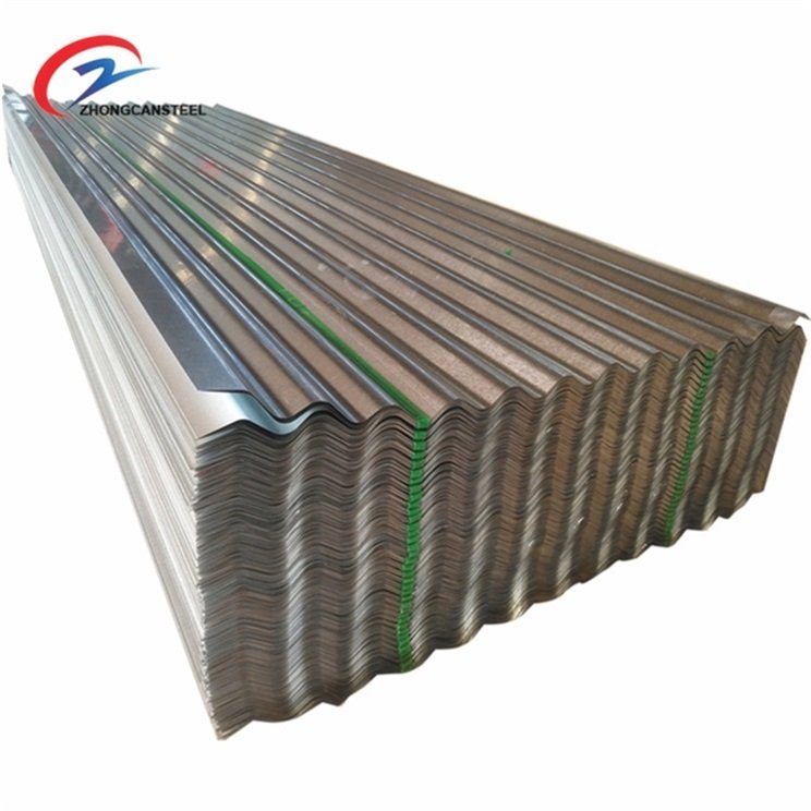 Wholesale Aluminium Galvanized Aluzinc 22 Gauge zinc metal corrugated steel roofing sheet
