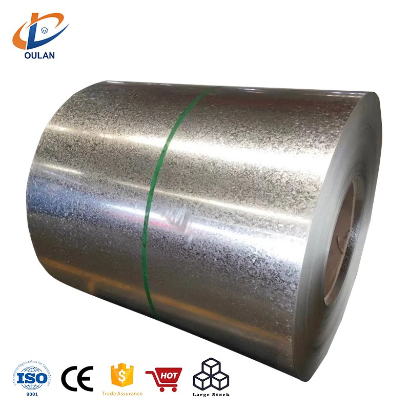 Top Quality DX51d 0.2mm prepainted galvanised steel coil 32mm 65mm hot dipped galvanized steel coils