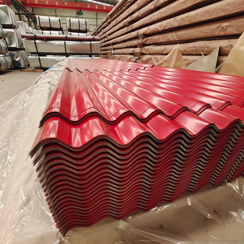 PPGI PPGL Aluzinc Zinc Ral Color Coated Galvanized Galvalume Prepainted Corrugated Steel Roofing Sheet