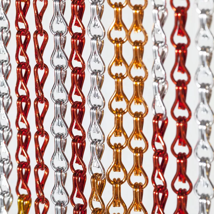 Diamond wire mesh curtain stainless steel aluminium alloy metal decorative wire mesh with customized color