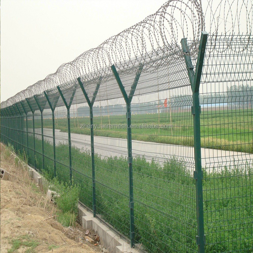 Gold Seller! best price triangular bends welded wire mesh fence for protection