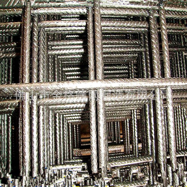 6x6 8x8 10x10 15x15 ribbed steel bar welded mesh panels for slab and wall steel panel