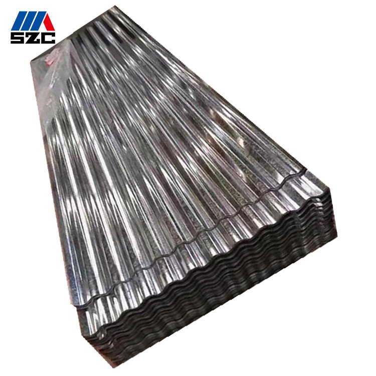 HOT DIPPED DX51D 0.16mm galvanized GI corrugated steel roofing sheet