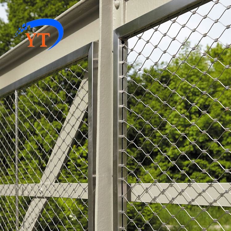 dedicated super high quality 20x20 stainless steel balustrade wire mesh