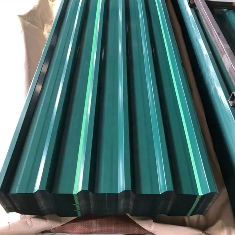 Building Material PPGI Color Coated Steel Sheet/ Galvanized Coated Corrugated Galvanized Zinc Steel Roof Sheet Roofing Sheet