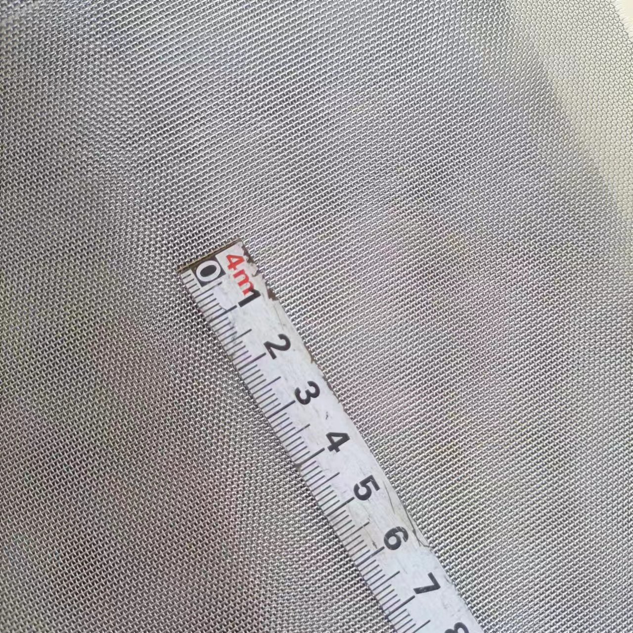 Woven Stainless Steel Wire Mesh Cloth Strong and Durable Plain Weave stainless steel woven wire mesh