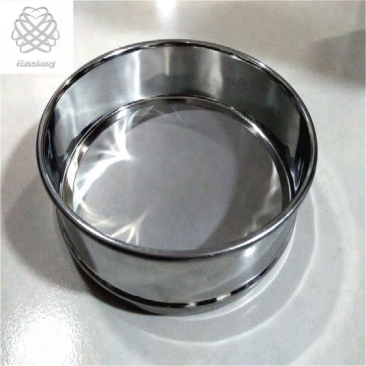 Stainless steel Brass 45 75 micron laboratory Test sieve
