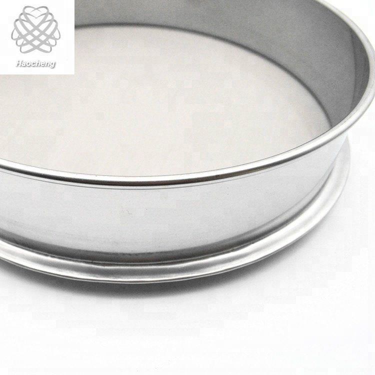 Stainless steel Brass 45 75 micron laboratory Test sieve