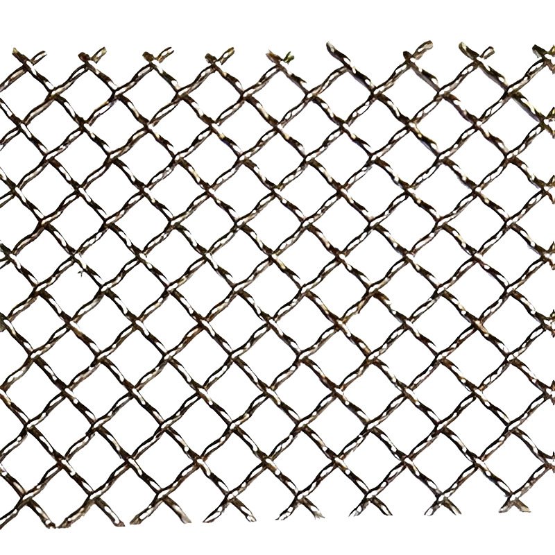 crimped wire meshSUS 304 316 316l 6 8 10 12 14 20 mesh65mn steel crimped woven wire mesh for vibrating screen